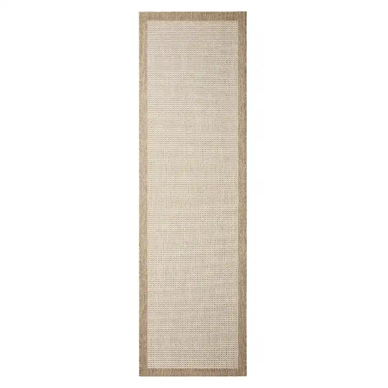 Erbjudandepris Bahar Utomhusmatta Beige/Off-white, 80x250 cm