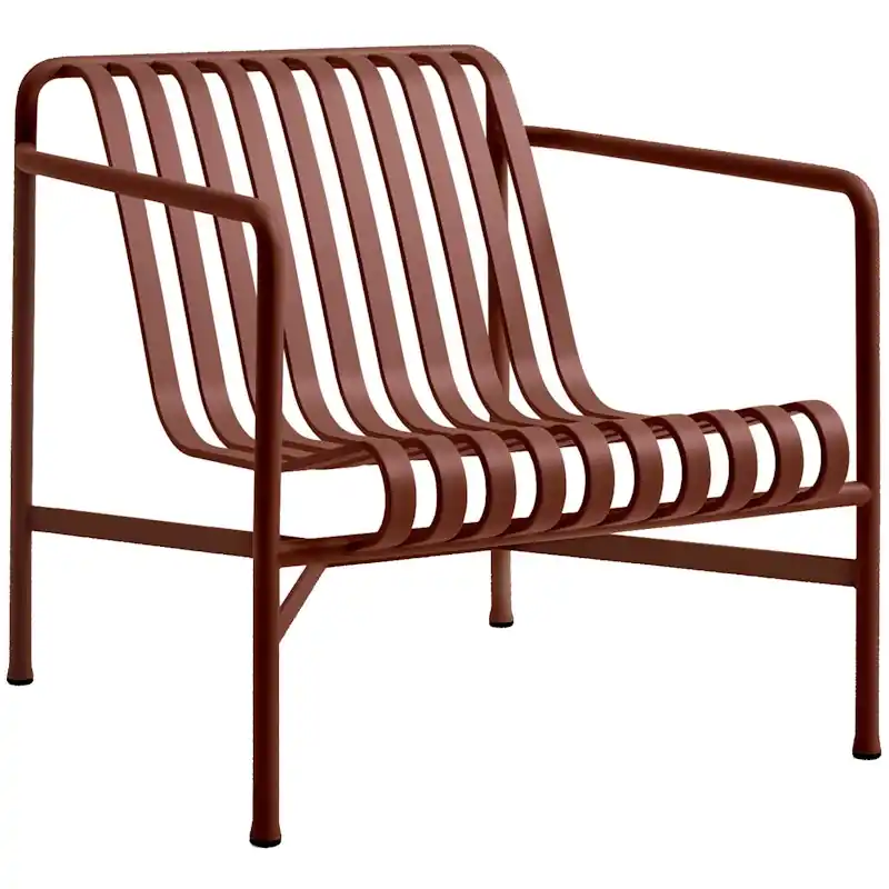 Begränsad tid Palissade Loungestol Låg, Iron Red