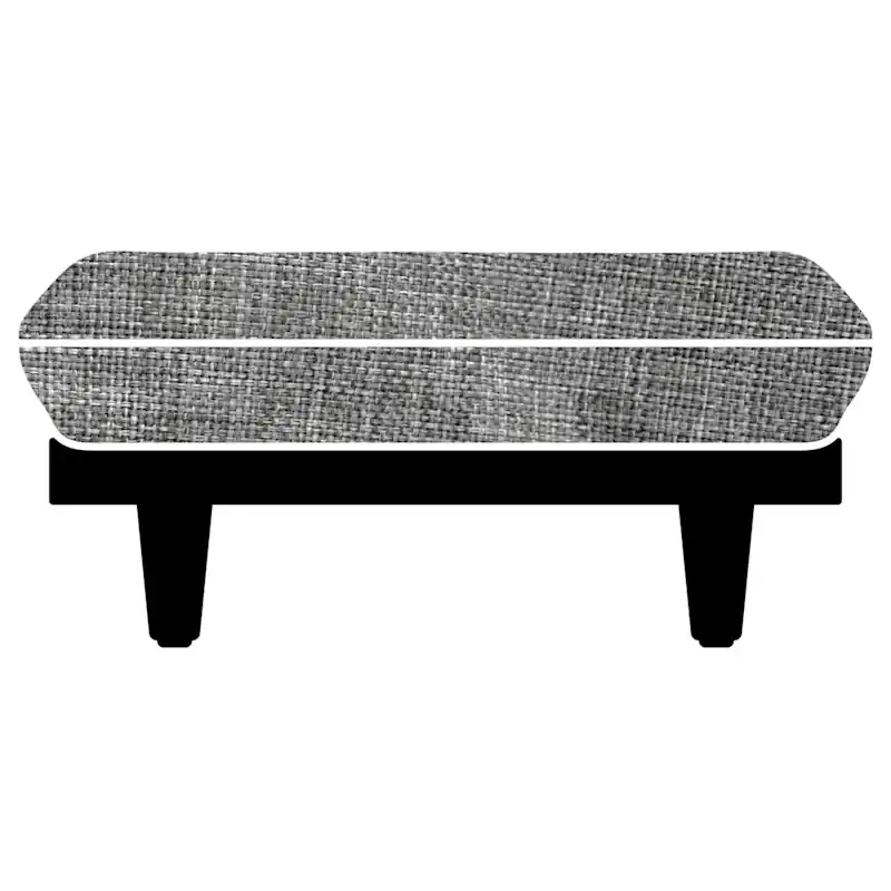 Rabatter Paletti Klädsel Till Fotpall, Rock Grey
