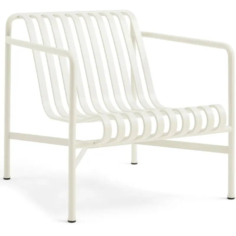 Nyhet Palissade Loungestol Låg, Cream White