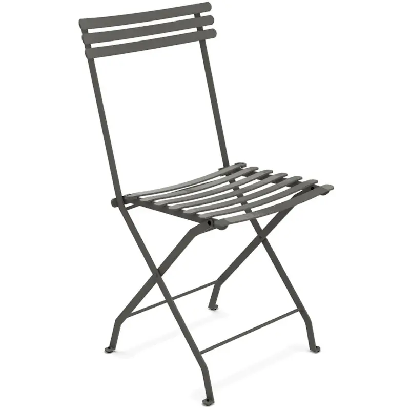 Begränsat erbjudande Flower Hopfällbar Stol, Mud Grey