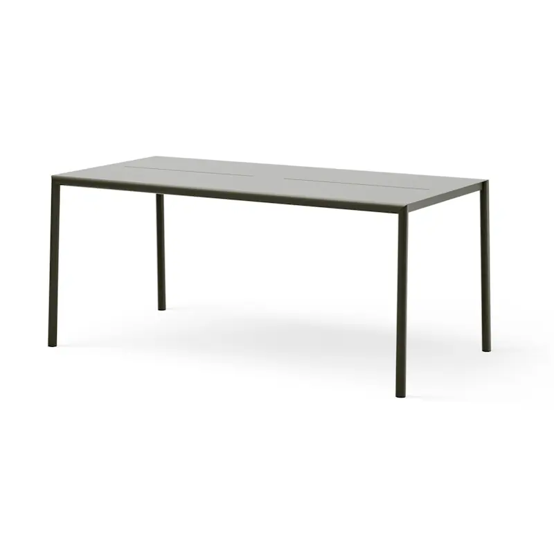 Fynd May Table 170x85, Outdoor, Steel, Dark Green