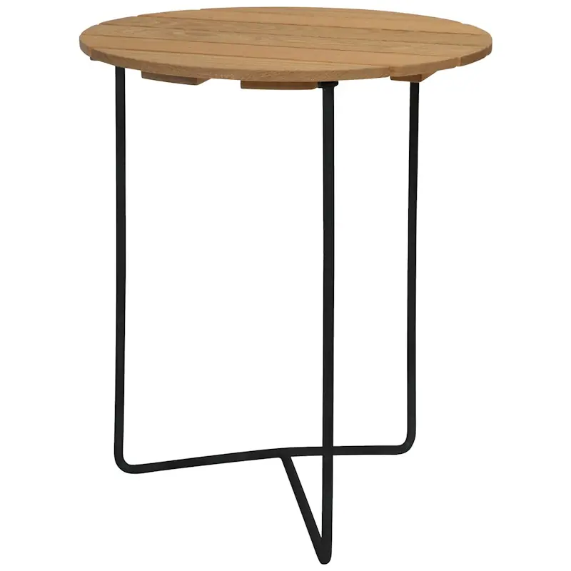 Begränsat erbjudande 6B Bord Ø60 cm, Oljad Ek / Svart