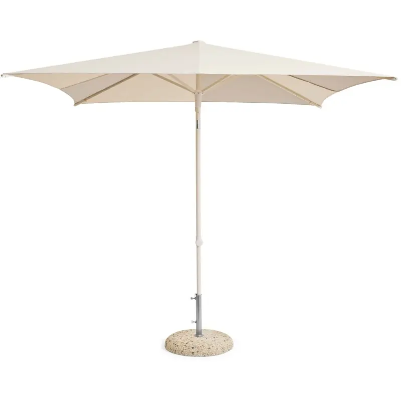 Fynd Terrazza Parasol Square, Off-white / Grey