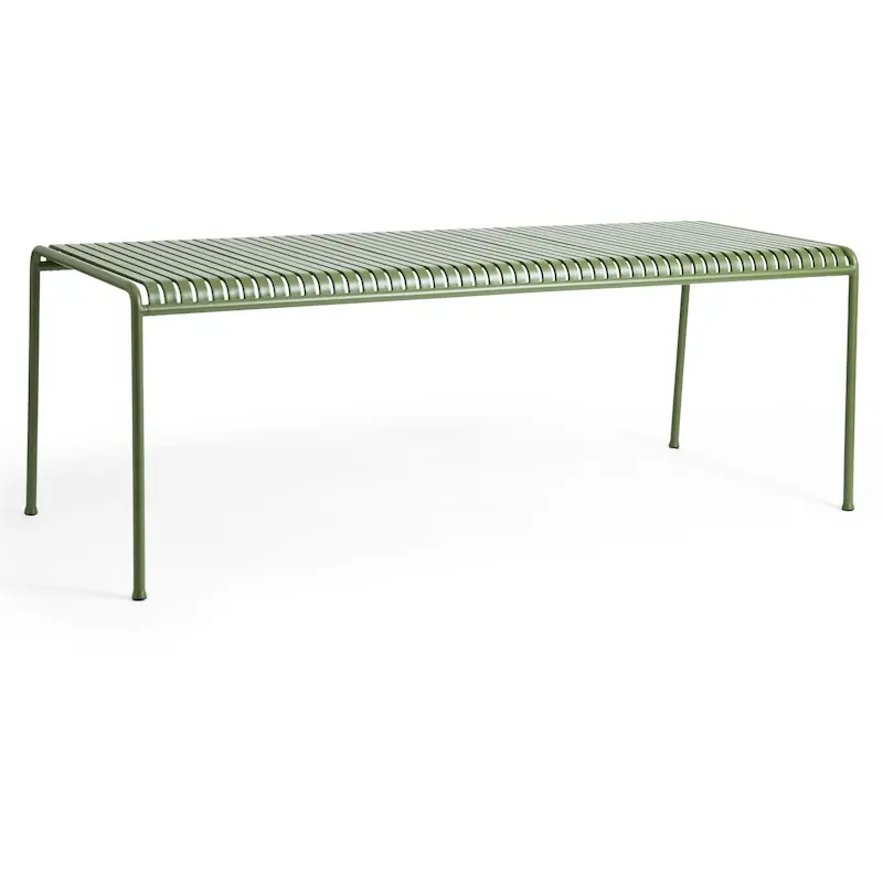 Endast denna vecka Palissade Table 90x220 cm 4 Legs, Olive powder coated steel