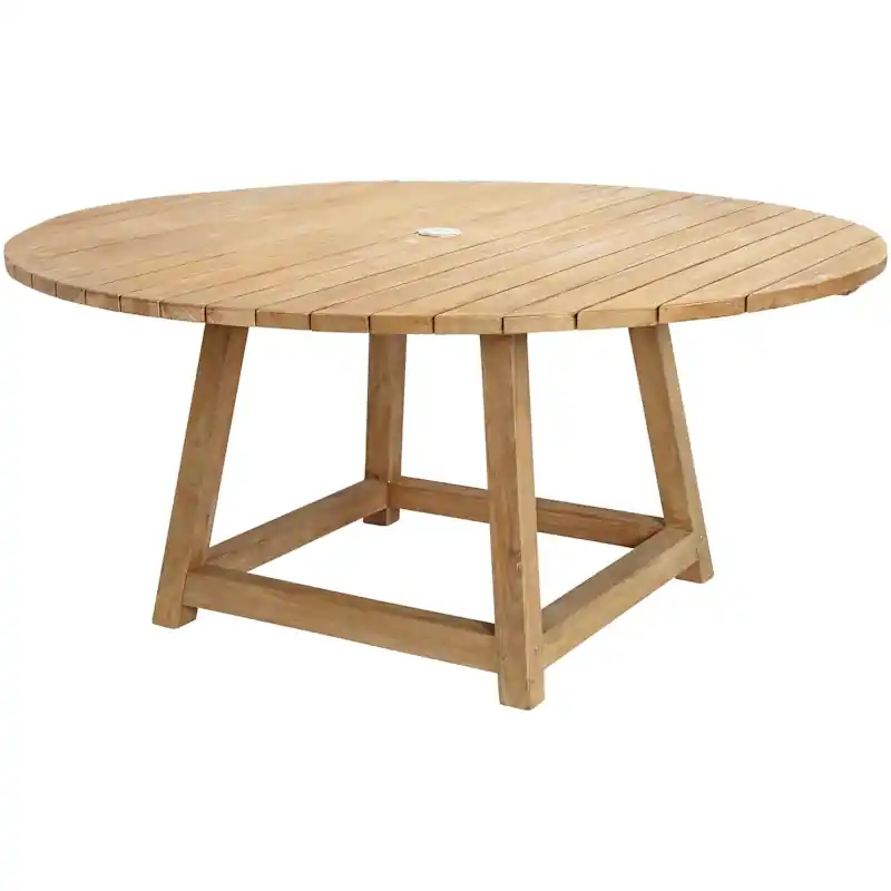 George Matbord Outdoor Teak, Ø160 cm Erbjudandepris