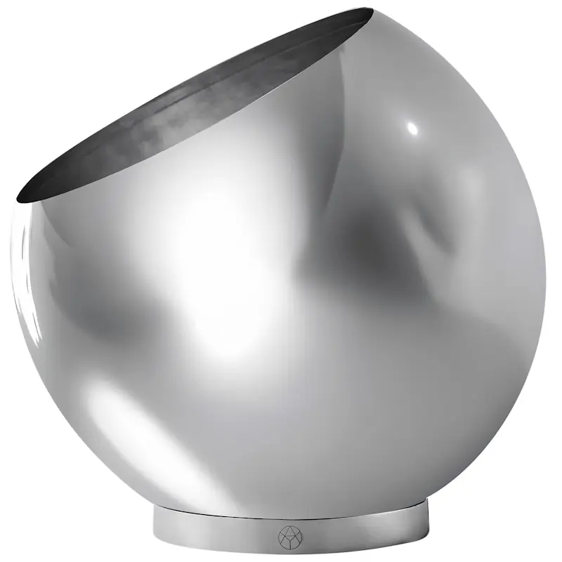 Globe Blomkruka Ø43 cm, Silver Lägg i varukorgen