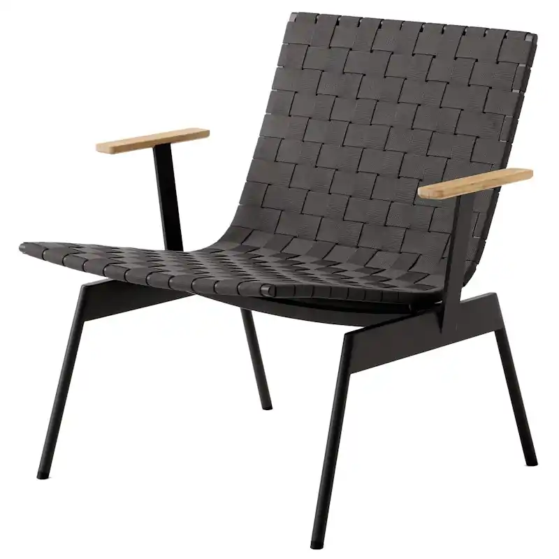 Beställ idag Ville AV45 Loungefåtölj Med Armstöd, Warm Black