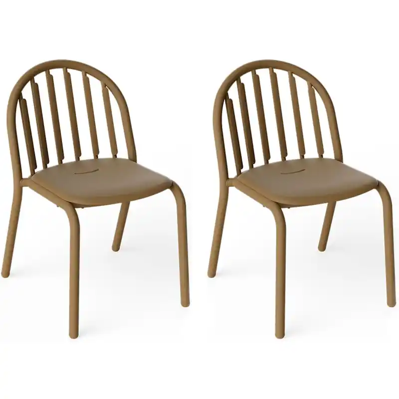 Bästa pris Fred's Stol 2-pack, Mochaccino