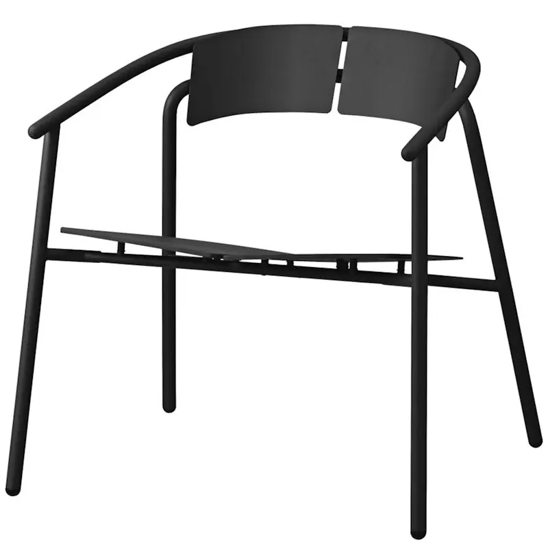 Novo Lounge Chair Black/Black L71,1xW68xH71,9CM Rabatt