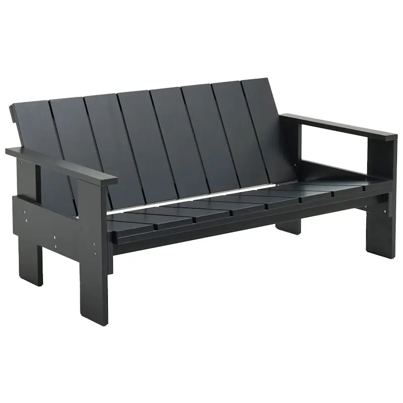 Köp online Crate Loungesoffa, Svart