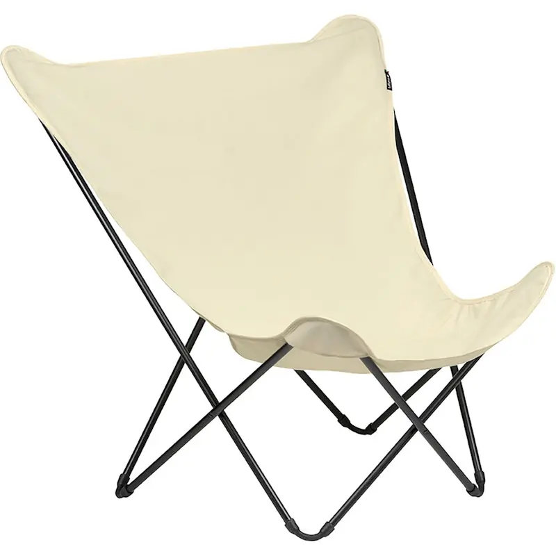 I lager POP UP XL Solstol, Ecru/Svart