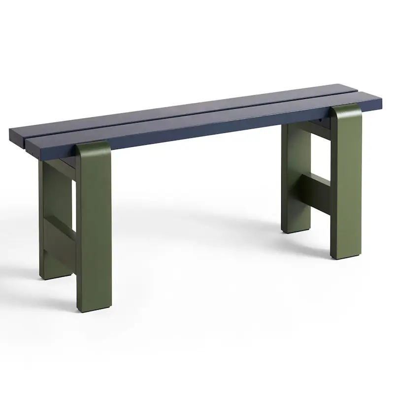 Beställ nu Weekday Bänk 23x111 cm, Olive/Steel Blue