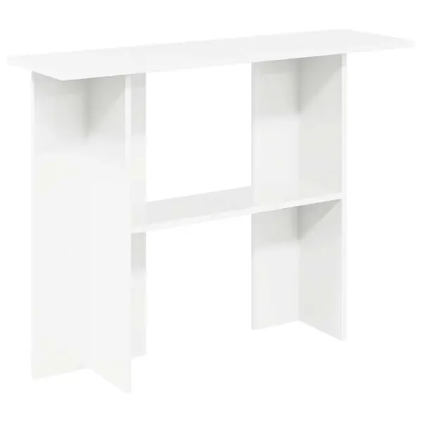 vidaXL Konsolbord Vit 100 x 30 x 75 cm Konstruerat trä Beställ idag