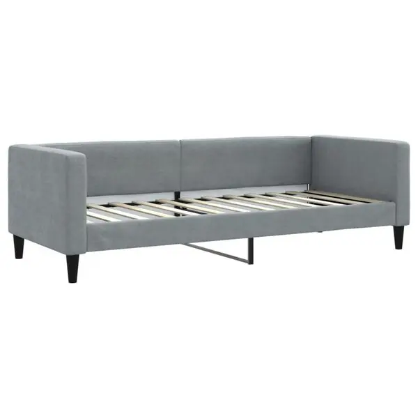 vidaXL Dagbädd ljusgrå 80x200 cm tyg Nyhet