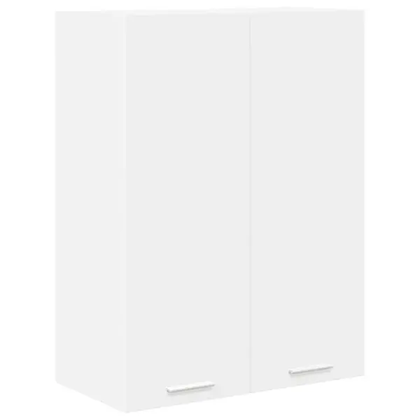 vidaXL Hängande skåp med lagring Vit 60 x 31 x 80 cm Konstruerat trä Begränsat antal