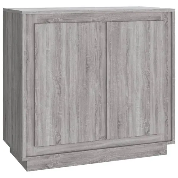 Kundfavorit vidaXL Skänk grå sonoma 80x34x75 cm konstruerat trä