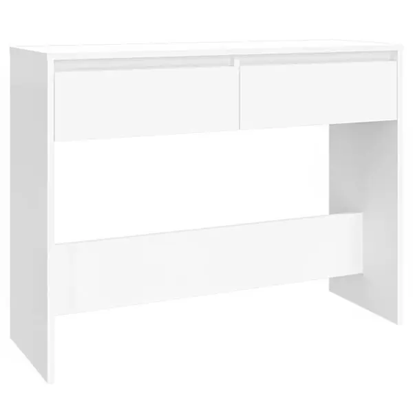 Nedsatt pris vidaXL Konsolbord vit 100x35x76,5 cm konstruerat trä