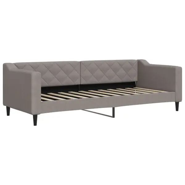 vidaXL Dagbädd taupe 80x200 cm tyg Outlet