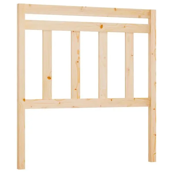 vidaXL Sänggavel 81x4x100 cm massiv furu Kundfavorit