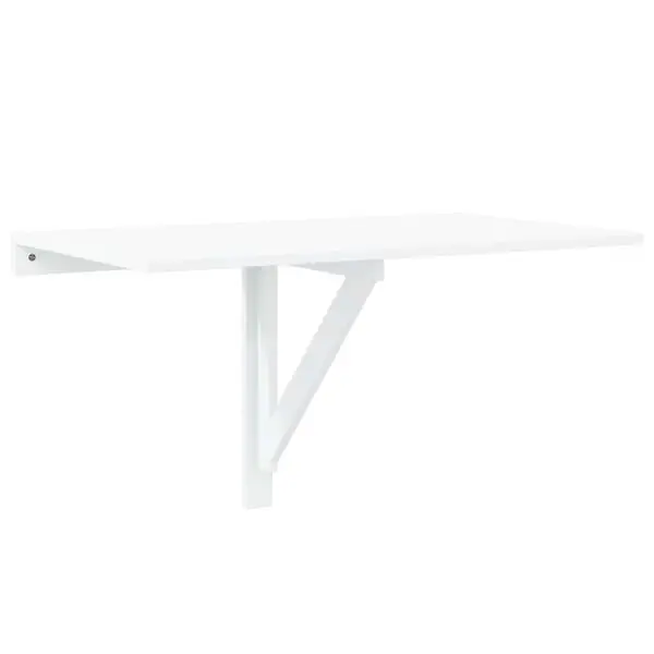 vidaXL Väggbord vit högglans 100x60x56 cm konstruerat trä Endast denna vecka
