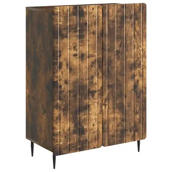 Köp online vidaXL Sideboard Rökt ek 66 x 34,5 x 92 cm Konstruerat trä