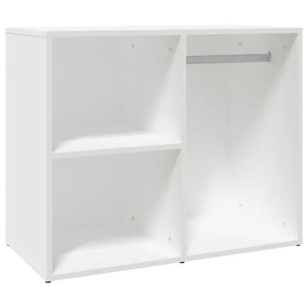 vidaXL Klädskåp vit 80x40x65 cm konstruerat trä Köp nu