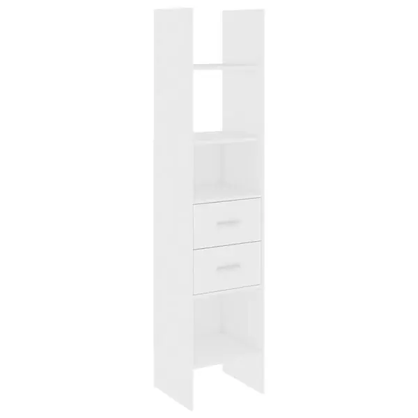 Köp online vidaXL Bokhylla vit 40x35x180 cm konstruerat trä