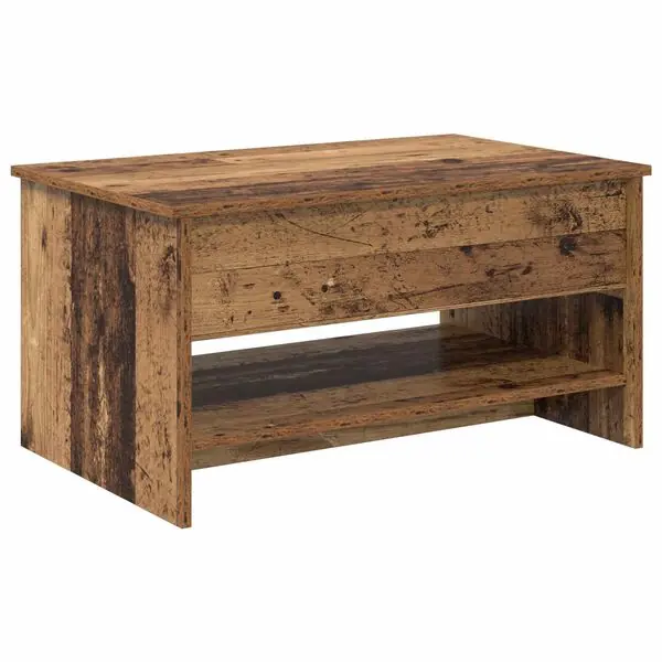 Nyhet vidaXL Kaffeebord Gammalt trä 80 x 50,5 x 41,5 cm Konstruerat trä