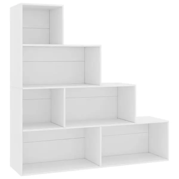 Extra rabatt vidaXL Bokhylla/rumsavdelare vit 155x24x160 cm konstruerat trä