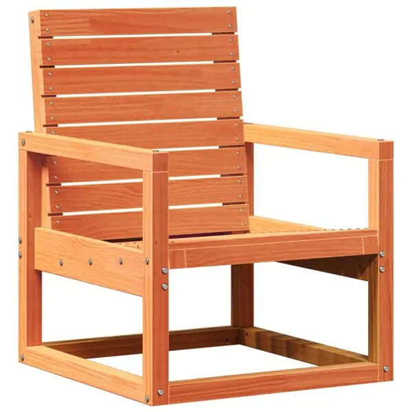 Reapris vidaXL Trädgårdsstol vaxbrun 57,5x63x76 cm massiv furu