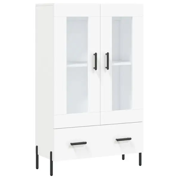 Begränsad tid vidaXL Högskåp vit 69,5x31x115 cm konstruerat trä