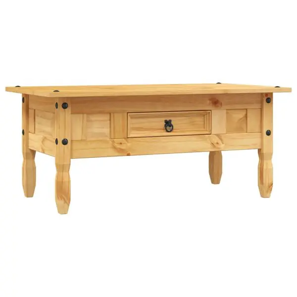 vidaXL Soffbord mexikansk Coronastil furu 100x55x44 cm Sista chansen