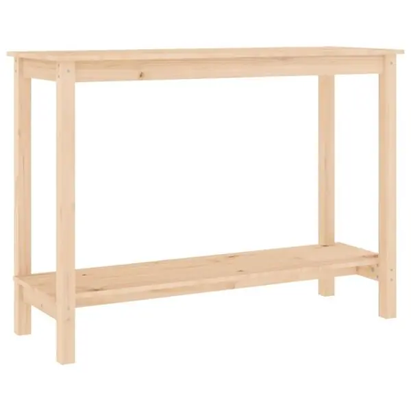 vidaXL Konsolbord 110x40x80 cm massiv furu Begränsad tid