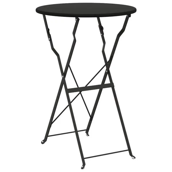 Bästa pris vidaXL Bistrobord Antracit Ø 50 x 71 cm Pulverlackerad stål