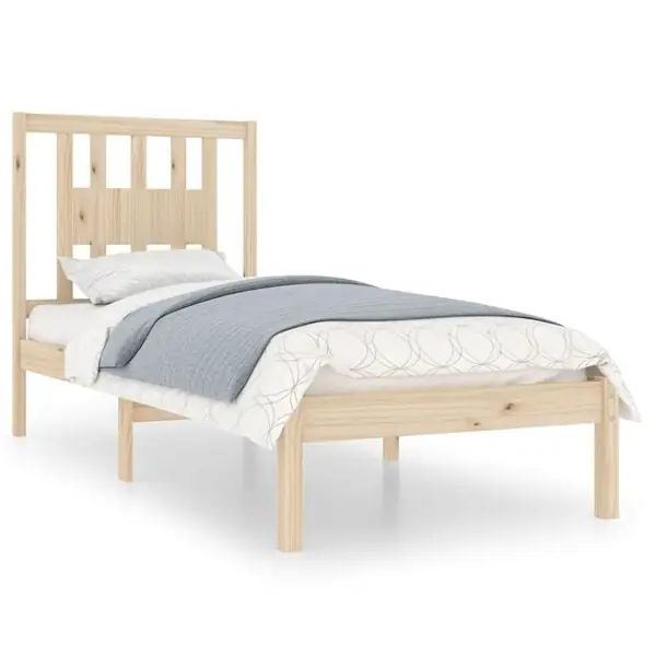 Köp nu vidaXL Sängram massivt trä 90x190 cm