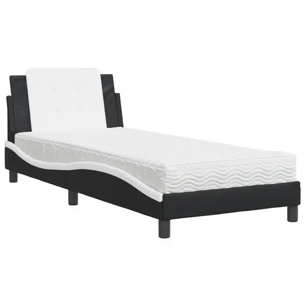 vidaXL Bed Frame without Mattress "Zadar" Black 152x203 cm Velvet Nyhet