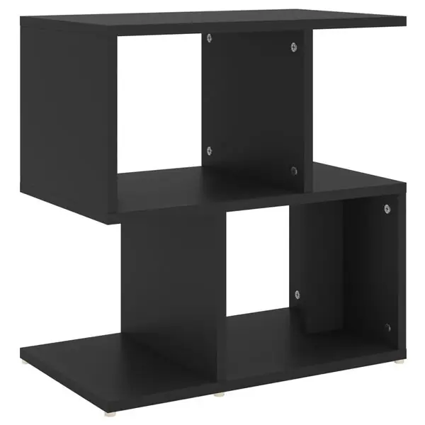 vidaXL Sidoskåp svart 50x30x51,5 cm konstruerat trä Fynd